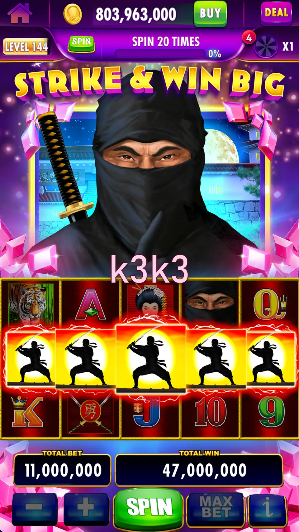 k3k3 Masuk